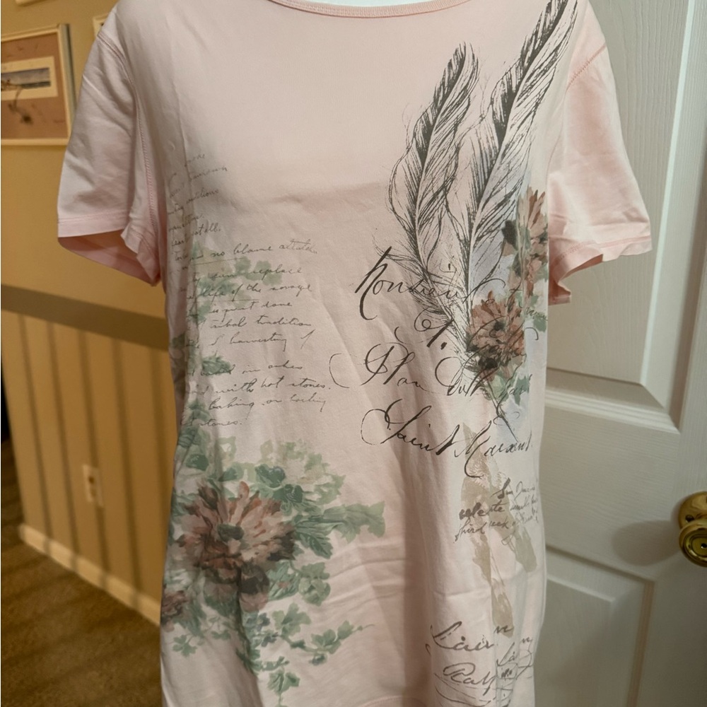 Ralph Lauren Pink Cotton T-Shirt